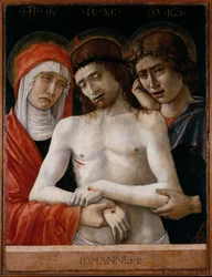 Dead Christ Supported by the Madonna and St John